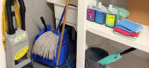 Professional commercial cleaning supplies and janitorial equipment